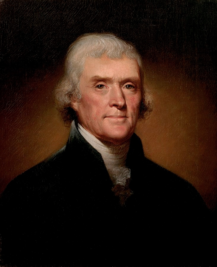Thomas Jeffersoni nimeline koduõppe lähenemine thomas jefferson by rembrandt peale 1800cropped 043e47